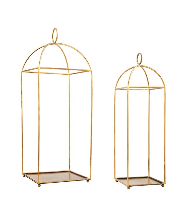 Tall Brass Lantern