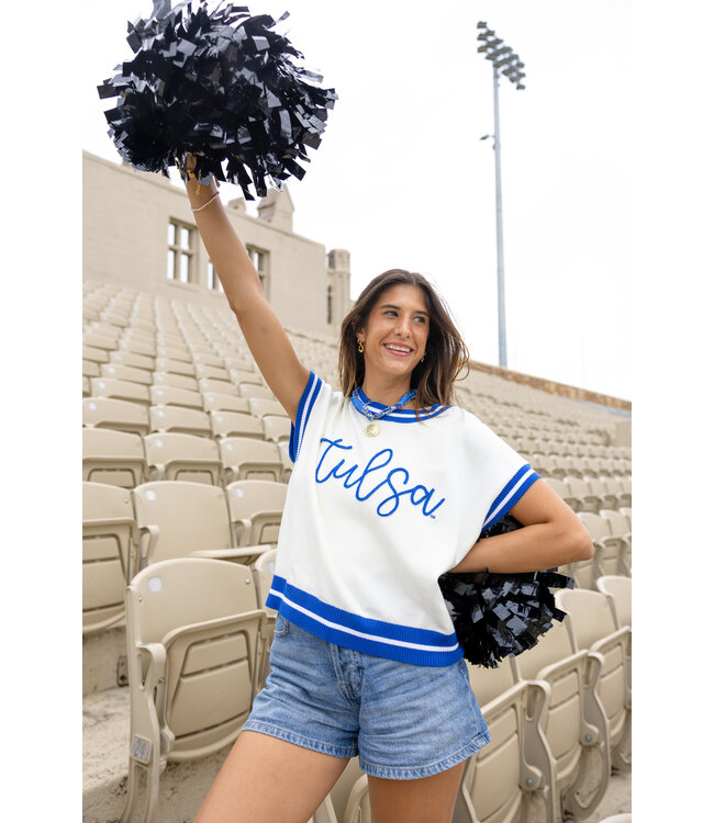 The Embroidered Varsity Sweater