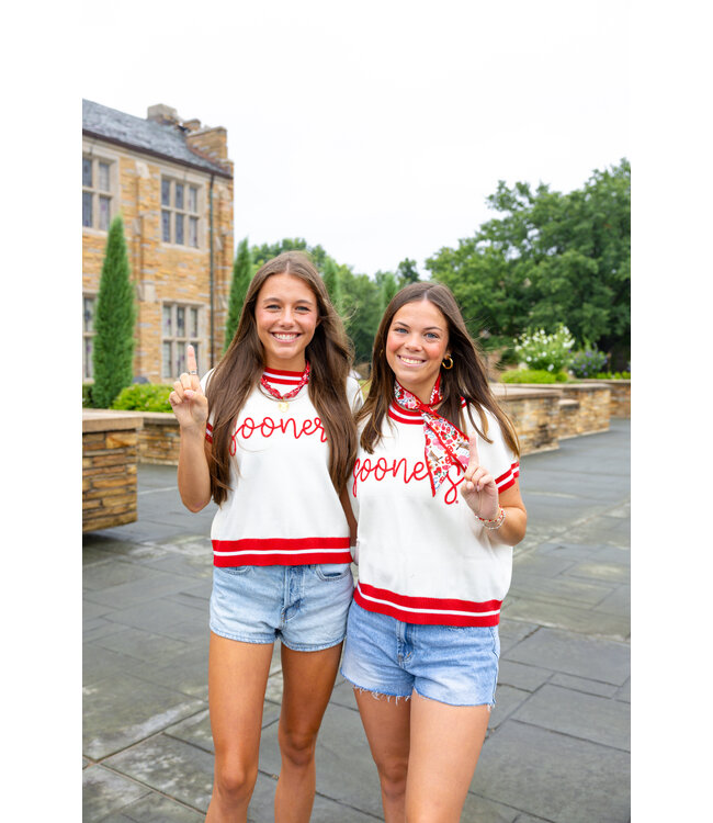 The Embroidered Varsity Sweater