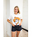 Arah Licensed Oklahoma State Mascot Sequin Flower Tee