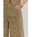 Aria Leopard Print High Waist Wide Leg Pants