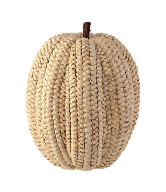 19.5" Display Basket Weave Pumpkin
