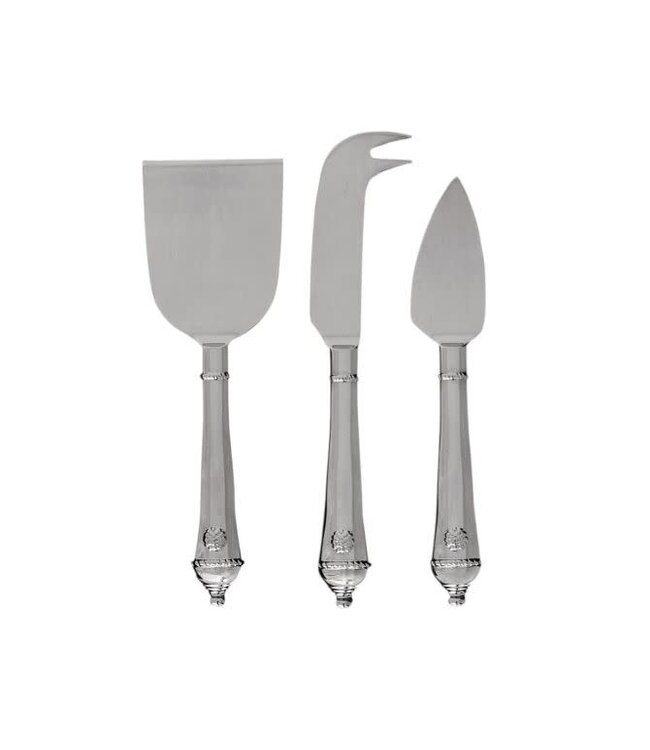 JULISKA Berry & Thread Polished Cheese Knives -  Sold as Set