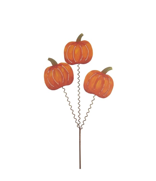 THE ROUND TOP COLLECTION Pumpkin Trio Stake