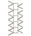 22"Lx4"W Wire Work Pencil Rail