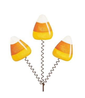 THE ROUND TOP COLLECTION Candy Corn Trio Stake