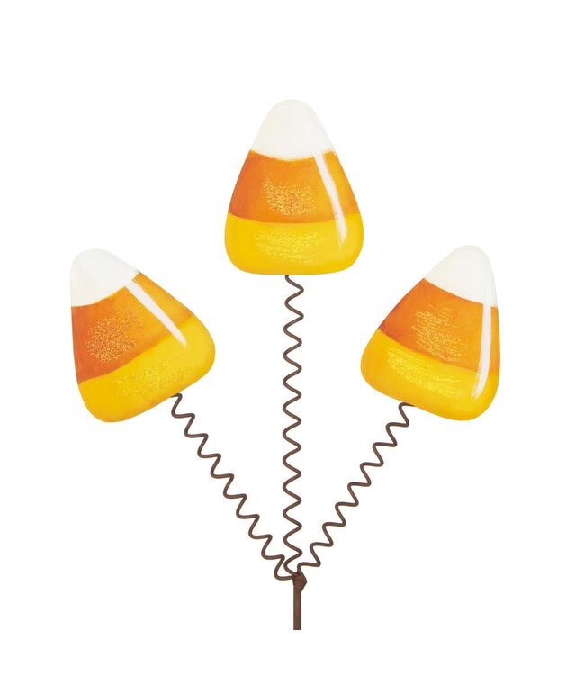 THE ROUND TOP COLLECTION Candy Corn Trio Stake