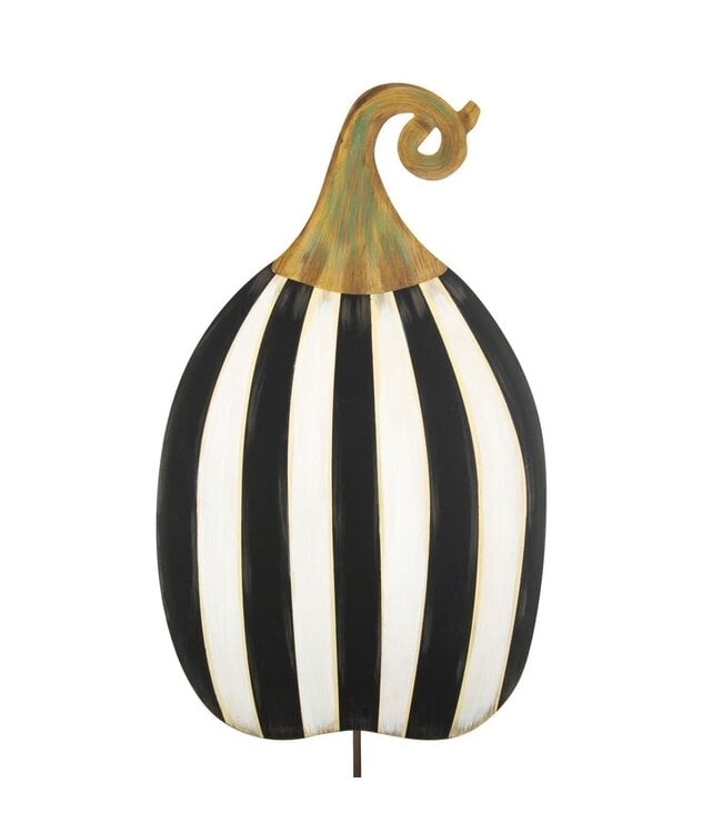 THE ROUND TOP COLLECTION Striped Pumpkin Tall, Yard