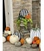 THE ROUND TOP COLLECTION Striped Pumpkin Tall, Yard