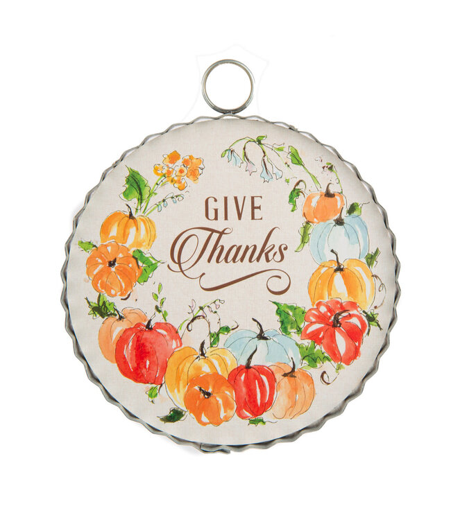 THE ROUND TOP COLLECTION Mini Give Thanks Charm