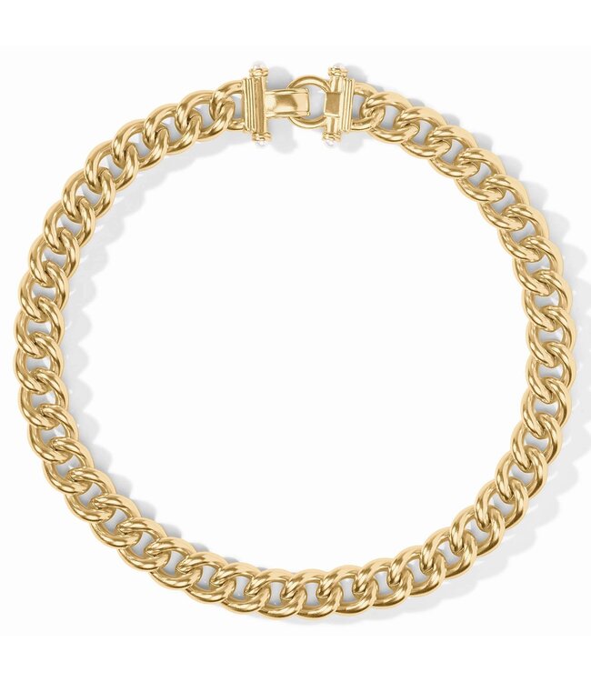 JULIE VOS Dolce Link Necklace Pearl