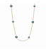 JULIE VOS Rainbow Station Necklace
