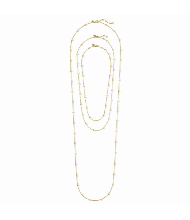 JULIE VOS Solara Delicate Station Necklace