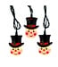 9' UL 10L Snowman Head Light Set