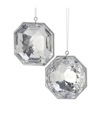 4" Acrylic Precious Gem Ornament