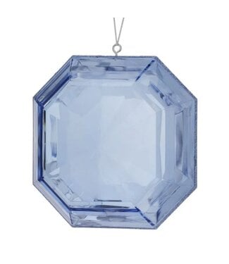 6" Acrylic Square Precious Gem Ornament