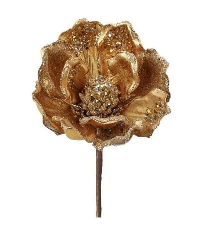 Heavy Jeweled Magnolia Stem