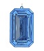 9" Acrylic Emerald Cut Precious Gem Ornament