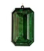9" Acrylic Emerald Cut Precious Gem Ornament