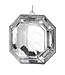 6" Acrylic Square Precious Gem Ornament