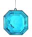 6" Acrylic Square Precious Gem Ornament