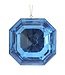 6" Acrylic Square Precious Gem Ornament
