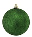 Vacuum Plate Glitter Ball 5.5" Ornament