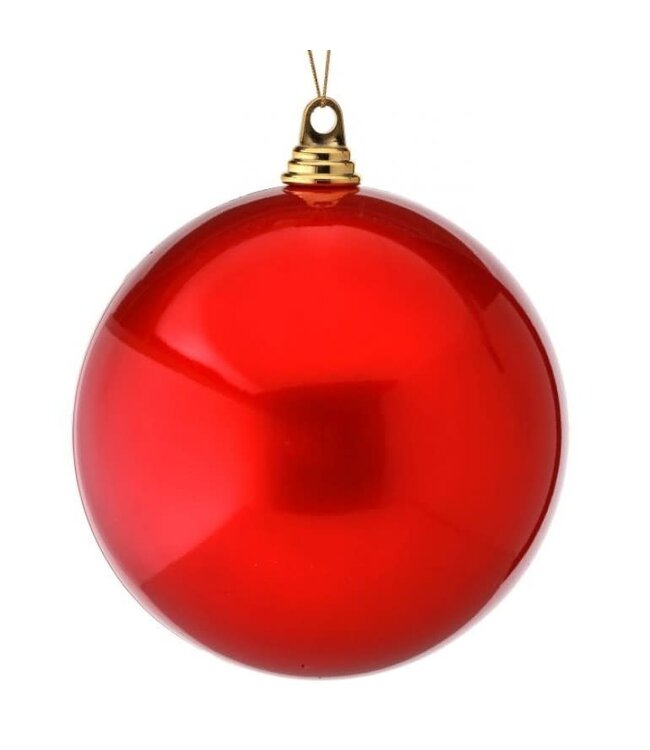 8" Vacuum Plate Candy Apple Ball Ornament