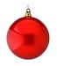 8" Vacuum Plate Candy Apple Ball Ornament