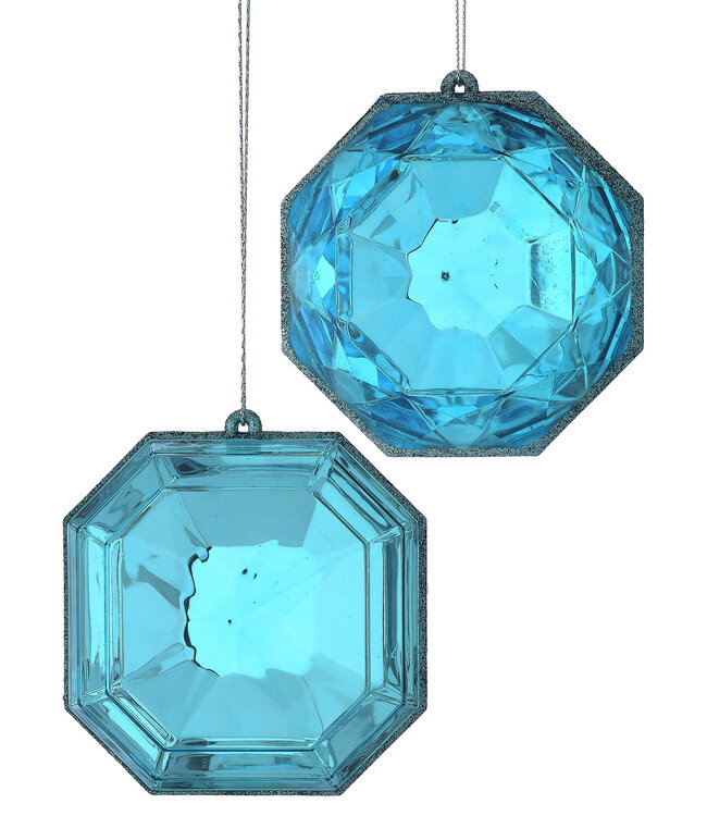 4" Acrylic Precious Gem Ornament