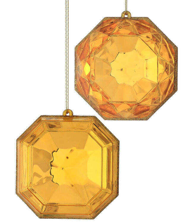 4" Acrylic Precious Gem Ornament