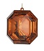 6" Acrylic Square Precious Gem Ornament