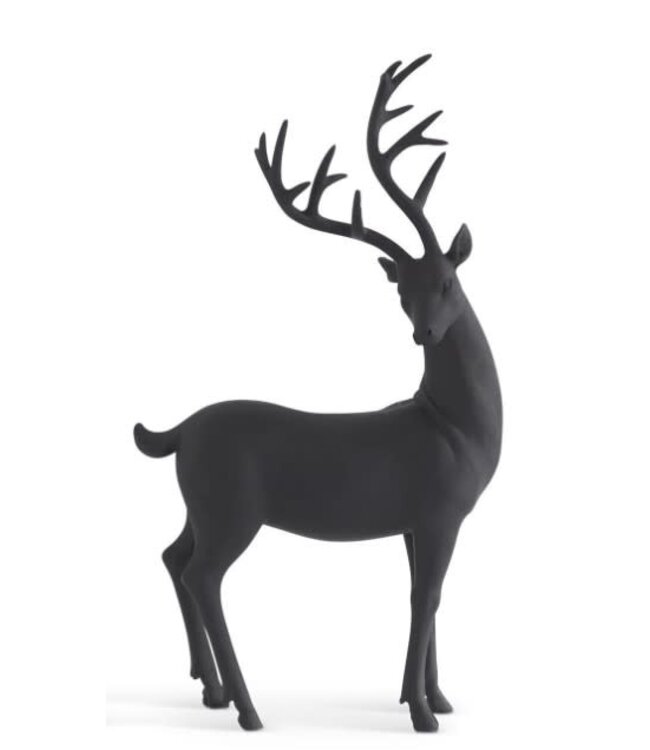 Matte Black Deer