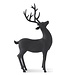 Matte Black Deer