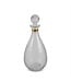 Glass Decanters W/Gold Trim