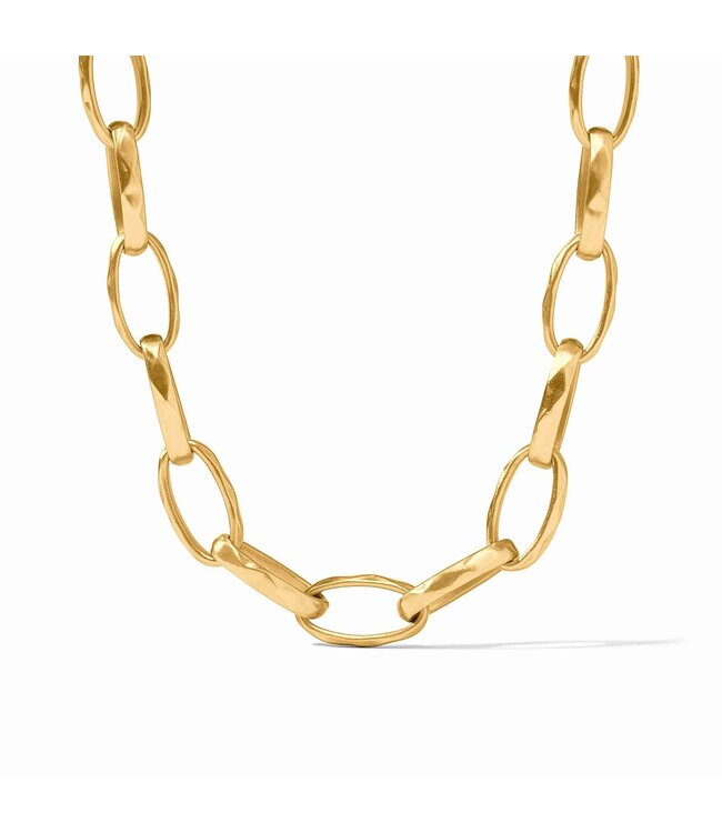 JULIE VOS Solara Link Necklace Gold