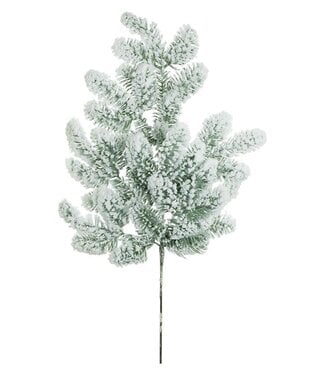 27” Snow Noble Pine Branch