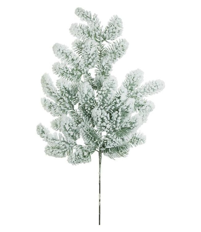 27” Snow Noble Pine Branch