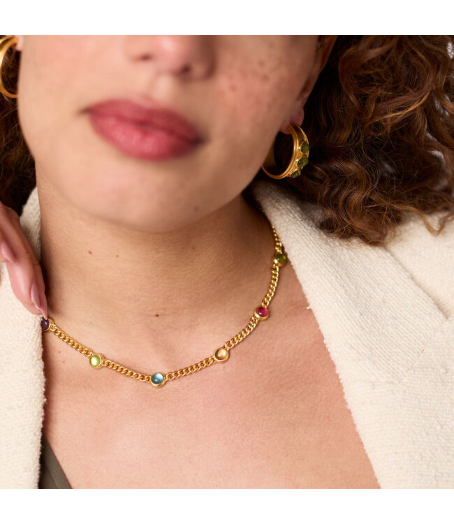 JULIE VOS Dolce Delicate Station Necklace