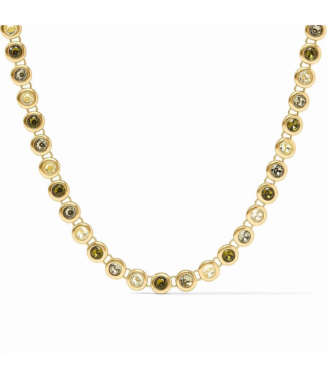 JULIE VOS Rainbow Tennis Necklace