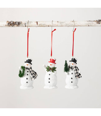 SNOWMAN ORNAMENT - Sold Individually