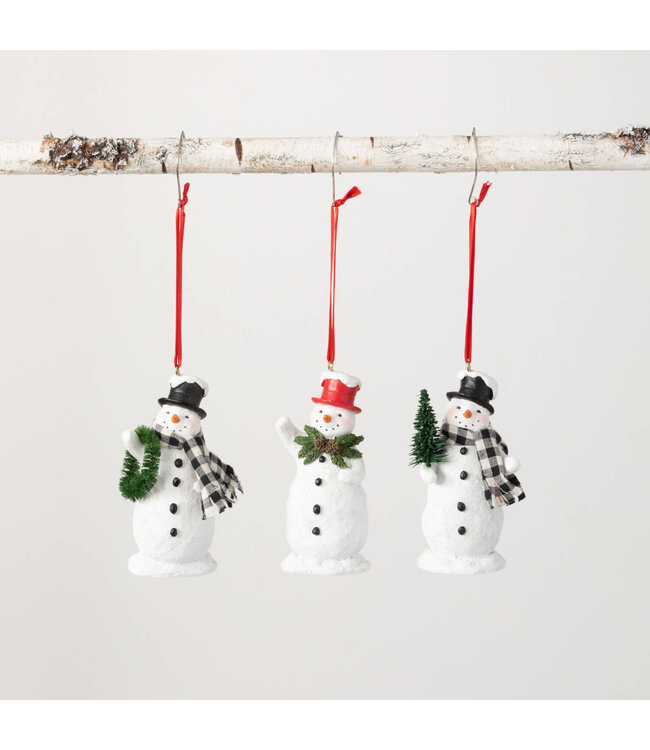 SNOWMAN ORNAMENT - Sold Individually