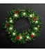 Christmas Crown LED Tinsel Wreath Headband