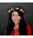 Christmas Crown LED Tinsel Wreath Headband