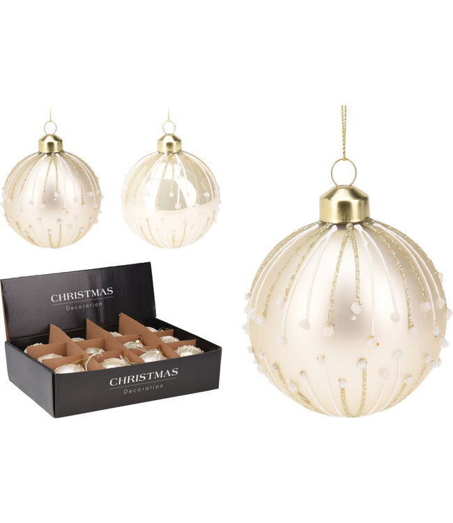 Xmas Ball 80MM - Sold Individually