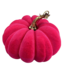 Flocked Pumpkin