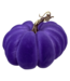 Flocked Pumpkin