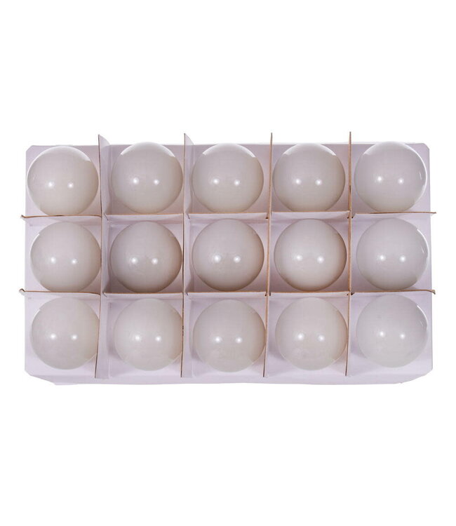 15 Light Glass LED Set with Green Wire