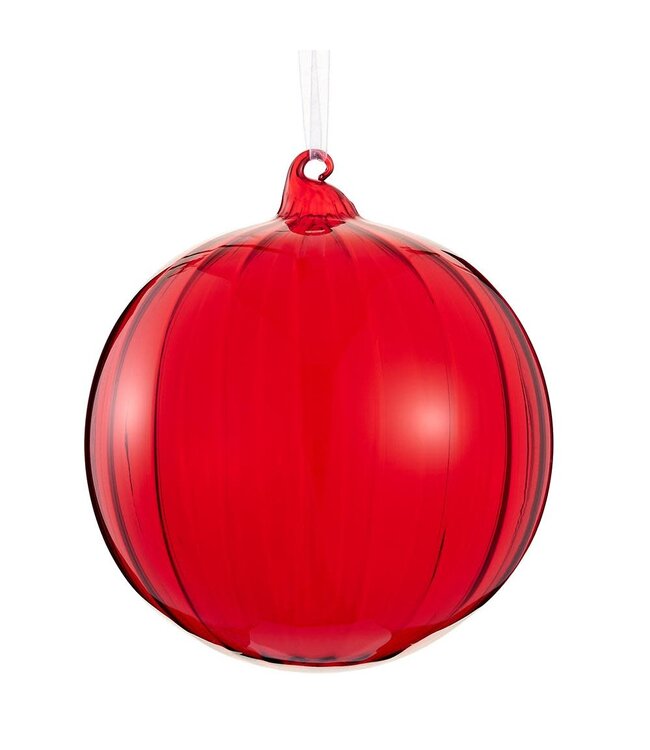 6" Glass Ball Ornament