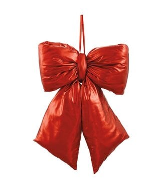 23" Satin Bow Red